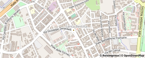 Mappa Vicence