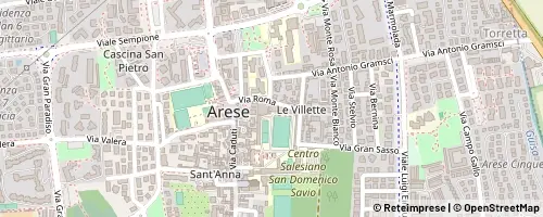 Mappa Arese