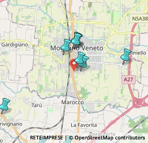 Mappa Via Rimini, 31021 Mogliano Veneto TV, Italia (2.30364)