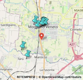 Mappa Via Rimini, 31021 Mogliano Veneto TV, Italia (1.45091)