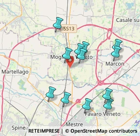 Mappa Via Rimini, 31021 Mogliano Veneto TV, Italia (3.76417)
