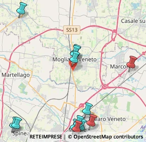 Mappa Via Rimini, 31021 Mogliano Veneto TV, Italia (5.62923)
