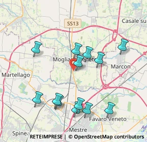 Mappa Via Rimini, 31021 Mogliano Veneto TV, Italia (3.87923)