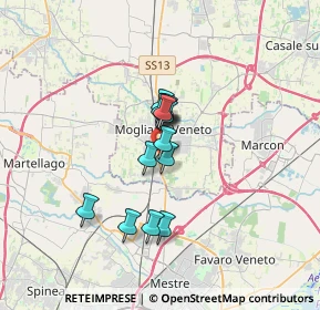 Mappa Via Rimini, 31021 Mogliano Veneto TV, Italia (2.21231)