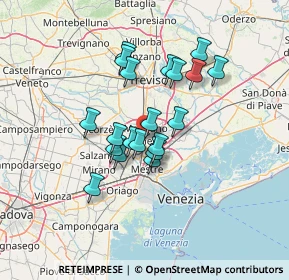 Mappa Via Rimini, 31021 Mogliano Veneto TV, Italia (10.497)