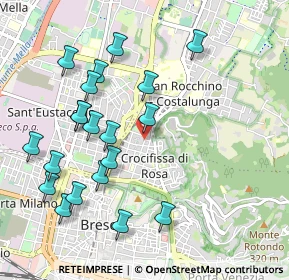 Mappa Via Galileo Galilei, 20500 Brescia BS, Italia (1.0625)