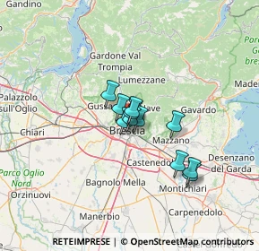 Mappa Via Galileo Galilei, 20500 Brescia BS, Italia (7.80818)