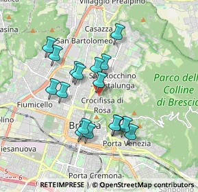 Mappa Via Galileo Galilei, 20500 Brescia BS, Italia (1.60824)