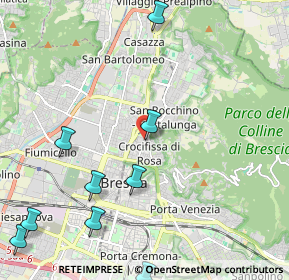 Mappa Via Galileo Galilei, 20500 Brescia BS, Italia (3.23692)