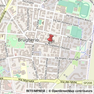 Mappa Via G. Oberdan, 31, 20861 Brugherio, Monza e Brianza (Lombardia)