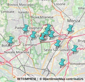 Mappa 20091 Cinisello Balsamo MI, Italia (3.24091)