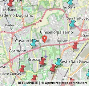 Mappa 20091 Cinisello Balsamo MI, Italia (3.44824)