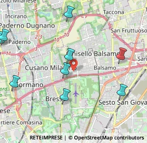 Mappa 20091 Cinisello Balsamo MI, Italia (2.83545)