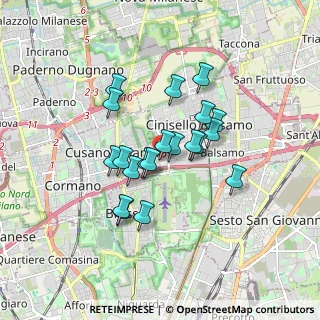 Mappa 20091 Cinisello Balsamo MI, Italia (1.3375)