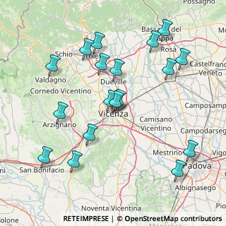 Mappa Contrà delle Canove Vecchie, 36100 Vicenza VI, Italia (17.1)