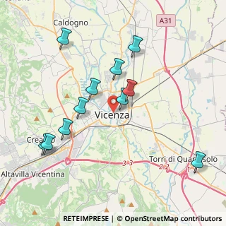 Mappa Contrà delle Canove Vecchie, 36100 Vicenza VI, Italia (4.02)