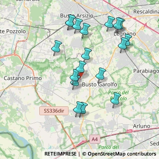 Mappa Via della Meccanica, 20020 Arconate MI, Italia (4.05056)