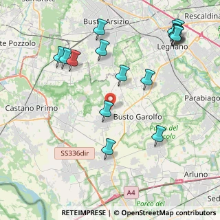Mappa Via della Meccanica, 20020 Arconate MI, Italia (5.02375)