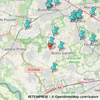 Mappa Via della Meccanica, 20020 Arconate MI, Italia (5.82647)