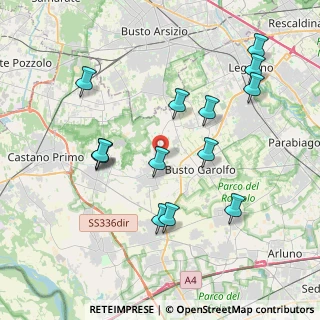 Mappa Via della Meccanica, 20020 Arconate MI, Italia (4.01857)