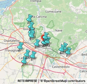 Mappa Via Francesco Rismondo, 25128 Brescia BS, Italia (5.96706)