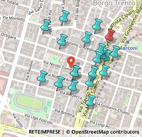 Mappa Via Francesco Rismondo, 25128 Brescia BS, Italia (0.2115)
