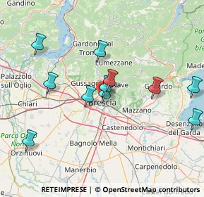 Mappa Via Francesco Rismondo, 25128 Brescia BS, Italia (14.69182)