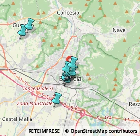 Mappa Via Francesco Rismondo, 25128 Brescia BS, Italia (2.59909)