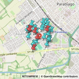 Mappa Via Perugino, 20015 Parabiago MI, Italia (0.28259)