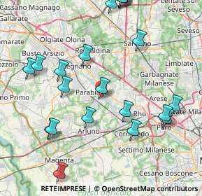 Mappa Via Quarto, 20014 Nerviano MI, Italia (9.557)