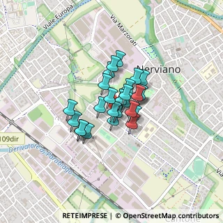 Mappa Via Quarto, 20014 Nerviano MI, Italia (0.23333)