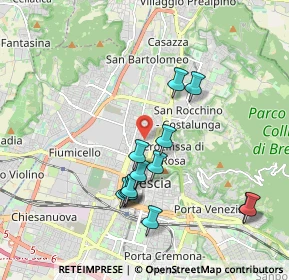 Mappa Via Campo di Marte, 25128 Brescia BS, Italia (1.85538)