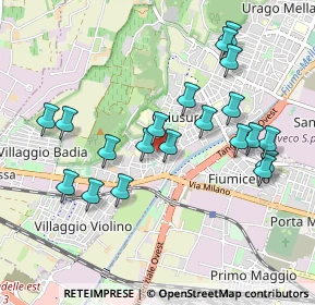 Mappa Via Gianbattista Pagani, 25127 Brescia BS, Italia (0.957)