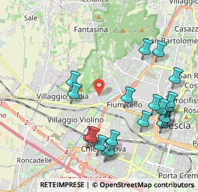 Mappa Via Gianbattista Pagani, 25127 Brescia BS, Italia (2.2825)