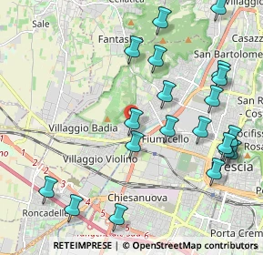 Mappa Via Gianbattista Pagani, 25127 Brescia BS, Italia (2.3935)