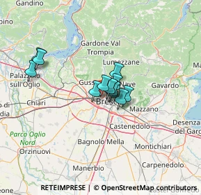 Mappa Via Gianbattista Pagani, 25127 Brescia BS, Italia (7.89923)