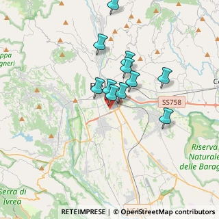 Mappa Via Pietro Torrione, 13900 Biella BI, Italia (3.3875)
