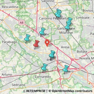 Mappa 20020 Milano MI, Italia (4.03909)