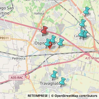 Mappa Via G. Zanardelli, 25035 Ospitaletto BS, Italia (2.12909)