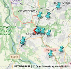 Mappa Via Dr. Enrico Acerbi, 20022 Castano Primo MI, Italia (3.56636)