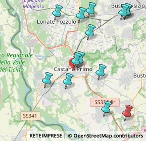 Mappa Via Dr. Enrico Acerbi, 20022 Castano Primo MI, Italia (4.68143)