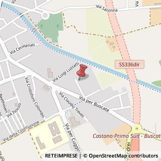 Mappa Via Nitti, 1/C, 20022 Castano Primo, Milano (Lombardia)