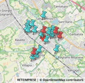 Mappa Via Gaudenzio Ferrari, 20014 Nerviano MI, Italia (1.272)