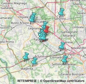 Mappa Via Gaudenzio Ferrari, 20014 Nerviano MI, Italia (5.02063)