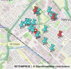 Mappa Via Gaudenzio Ferrari, 20014 Nerviano MI, Italia (0.406)