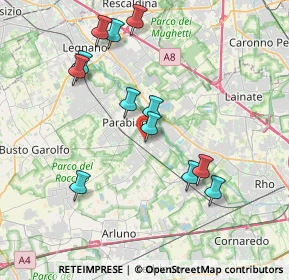 Mappa Via Gaudenzio Ferrari, 20014 Nerviano MI, Italia (3.80167)