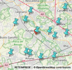 Mappa Via Gaudenzio Ferrari, 20014 Nerviano MI, Italia (4.86214)