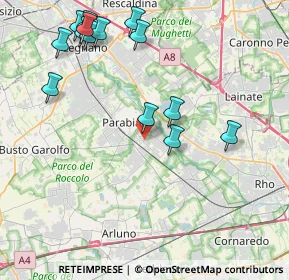 Mappa Via Gaudenzio Ferrari, 20014 Nerviano MI, Italia (4.70929)