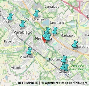 Mappa Via Magenta, 20014 Nerviano MI, Italia (1.9225)