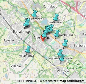 Mappa Via Magenta, 20014 Nerviano MI, Italia (1.50867)